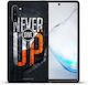 Smartfits Never Give Up Back Cover Μαύρο (Galaxy Note 10+)