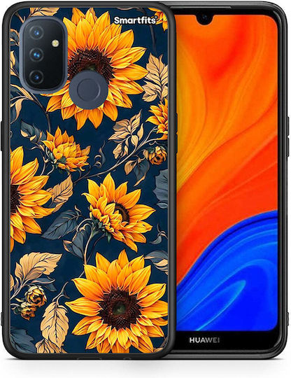 Smartfits Autumn Sunflowers Back Cover Blue (OnePlus Nord N100) 8558199832915_47172844355923