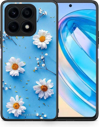 Smartfits Real Daisies Back Cover Light Blue (Honor X8a)