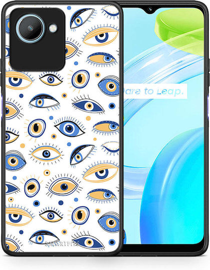 Smartfits Ftou Ftou Umschlag Rückseite Blau (Realme C30) 8427774050643_46689026441555
