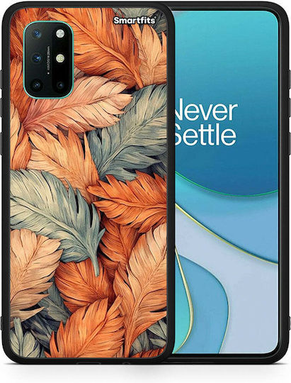 Smartfits Autumn Leaves Back Cover Orange (OnePlus 8T)
