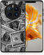 Smartfits Money Dollars Задна корица Сив (Huawei Mate 50 Pro) A00_SM1-HU-MAT50PR_MONEYDOLLARS_