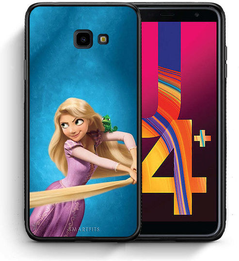 Smartfits Tangled 2 Back Cover Blue (Galaxy J4+)