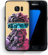 Smartfits Zeus Art Back Cover Purple (Galaxy S7)