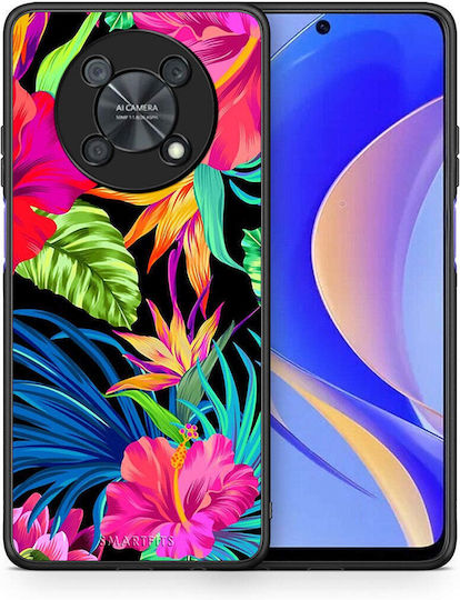 Smartfits Tropical Flowers Задна корица Многоцветен (Huawei Nova Y90) A00_SM1-HU-NOVAY90_TROPICALFLOWE