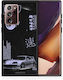 Smartfits Tokyo Drift Umschlag Rückseite Schwarz (Galaxy Note 20 Ultra) 7634855133339_43312868491419