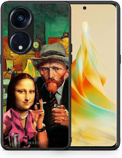 Smartfits Funny Art Back Cover Πολύχρωμο (Oppo Reno8T 5G, A1 Pro)