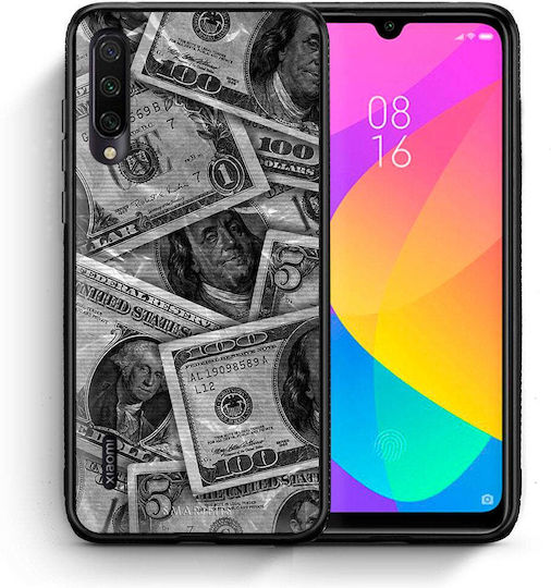 Smartfits Money Dollars Back Cover Γκρι (Xiaomi Mi A3)