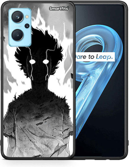 Smartfits Anime Boy Umschlag Rückseite Schwarz (Realme 9i)