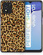 Smartfits Animal Leopard Back Cover Portocaliu (Vivo Y01)