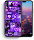 Smartfits Collage Stay Wild Umschlag Rückseite Lila (Huawei P20 Pro) 7632003530907_43305448079515