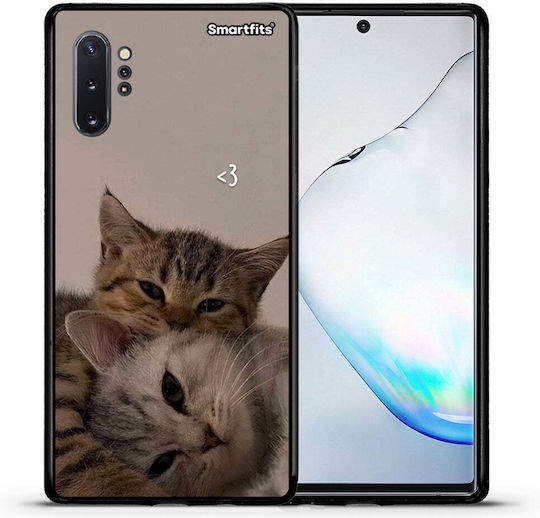 Smartfits Cats In Love Задна корица Бежов (Galaxy Note 10+) 8559109374291_47176326512979