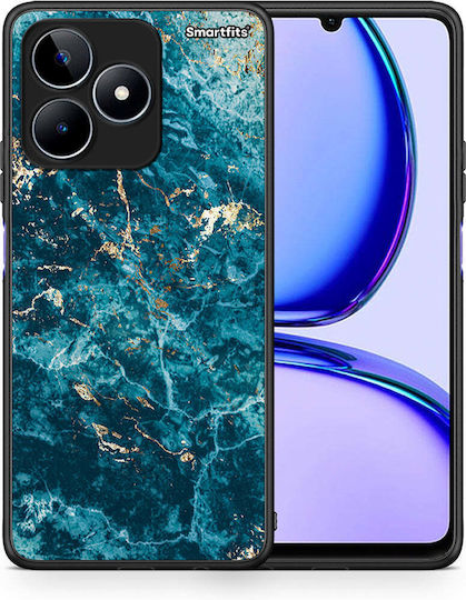 Smartfits Marble Blue Back Cover Albastru (Realme C53)