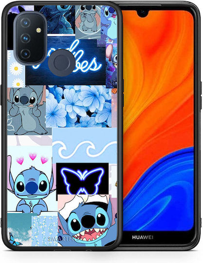 Smartfits Collage Good Vibes Umschlag Rückseite Blau (OnePlus Nord N100) 7631335391387_43303506182299