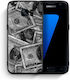 Smartfits Money Dollars Back Cover Gri (Galaxy S7)