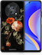 Smartfits Vintage Roses Umschlag Rückseite Schwarz (Huawei Nova Y90) 7606892396699_43228858319003