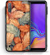 Smartfits Autumn Leaves Задна корица Оранжев (Galaxy A7 2018)