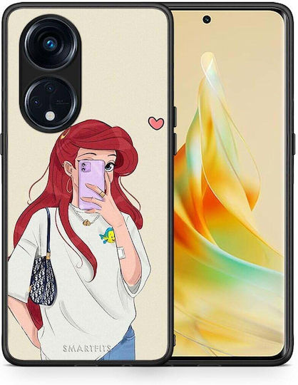Smartfits Walking Mermaid Back Cover Λευκό (Oppo Reno8T 5G, A1 Pro)