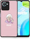 Smartfits Popart Mood Back Cover Λιλά (Realme C30)