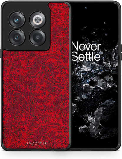 Smartfits Paisley Cashmere Back Cover Κόκκινο (OnePlus 10T)