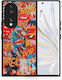 Smartfits Popart Omg Umschlag Rückseite Mehrfarbig (Ehre 70)