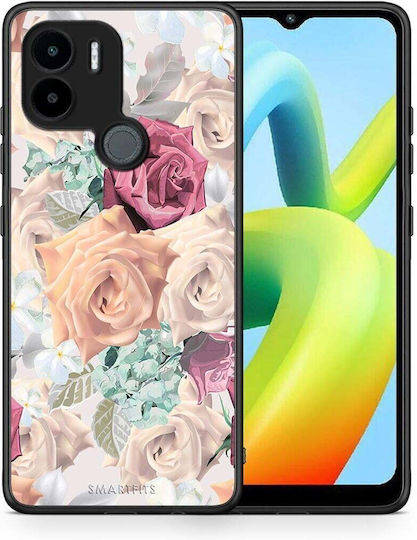 Smartfits Floral Bouquet Umschlag Rückseite Mehrfarbig (Redmi A1+ / A2+)