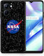 Smartfits Popart Nasa Back Cover Μαύρο (Realme C33)