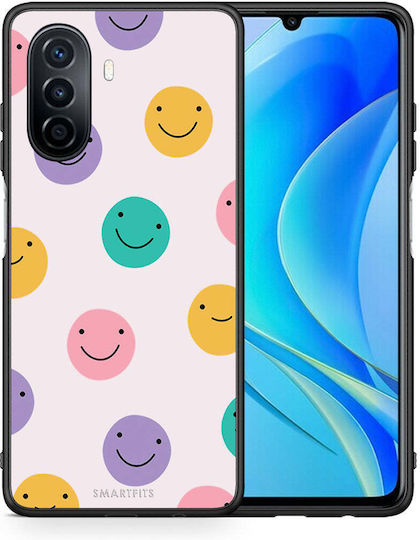 Smartfits Smiley Faces Back Cover Multicolour (Huawei Nova Y70) 7557482610843_43050863820955