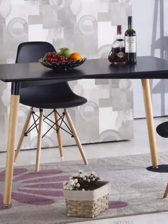 Fiorino Table Kitchen Wooden Mauro 120x80x74cm