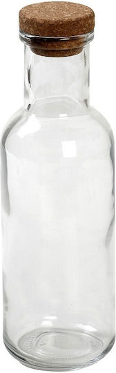 Espiel Μπουκάλι Νερού Γυάλινο με Φελλό Διάφανο 1000ml