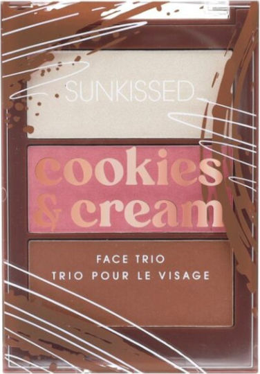 Cream Face Trio Palette Cookies & Cream 11.1gr