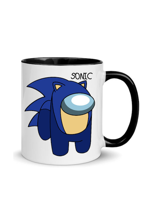 Sonic Tasse Keramik Weiß 330ml 1Stück