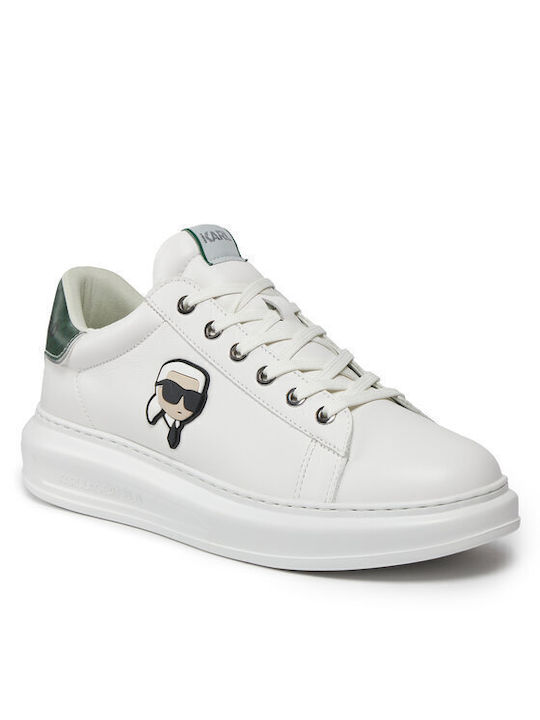 Karl Lagerfeld Ανδρικά Sneakers Λευκό