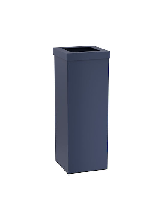 Pam & Co Office Waste Bin 30lt Blue 20x60x20cm