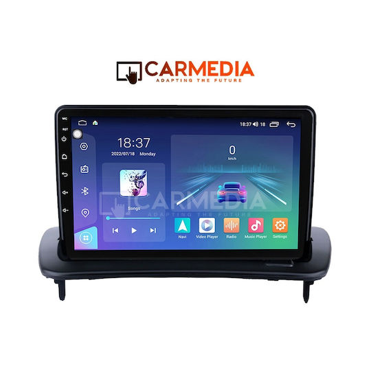 Carmedia Ηχοσύστημα Αυτοκινήτου για Volvo C30 / S40 2004-2013 (Bluetooth/USB/WiFi/GPS/Apple-Carplay/Android-Auto) με Οθόνη Αφής 9"