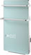 Tesy Gh Електрическа Кърпи За Закачане с Стъклен Преден Панел 200W 80x46см Бяла
