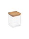 Set 1pcs Containers General Use with Lid Glass 1000ml