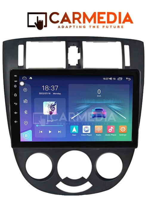 Carmedia Sistem Audio Auto pentru Chevrolet Lacetti Daewoo Lacetti 2005 (Bluetooth/USB/WiFi/GPS/Apple-Carplay/Android-Auto) cu Ecran Tactil 10"