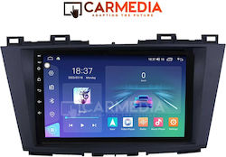 Carmedia Car-Audiosystem für Mazda 5 2011+ (Bluetooth/USB/WiFi/GPS) mit Touchscreen 9"