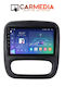 Carmedia Car Audio System for Opel Vivaro Fiat Talento Renault Trafic Nissan NV300 2014+ (Bluetooth/USB/WiFi/GPS/Apple-Carplay/Android-Auto) with Touch Screen 9"