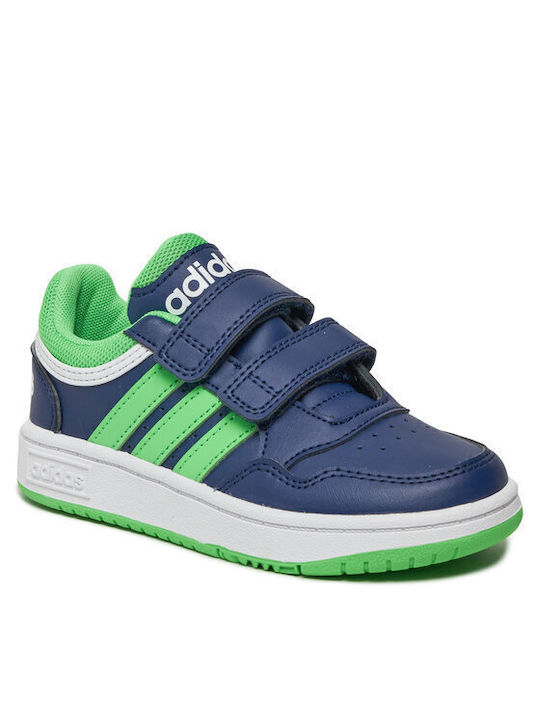 Adidas Παιδικά Sneakers Hoops 3.0 Cf C Navy Μπλε