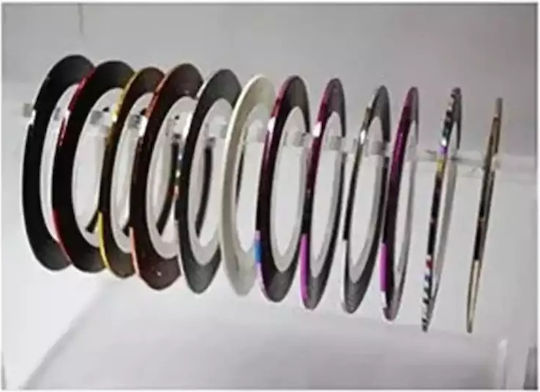 Nails & More Διακοσμητική Ταινία Νυχιών σε Χρυσό Χρώμα