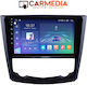 Carmedia Auto-Audiosystem für Renault Kadjar 2015+ (Bluetooth/USB/WiFi/GPS/Apple-Carplay/Android-Auto) mit Touchscreen 9"