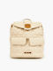 Moschino Damen Tasche Rucksack Beige