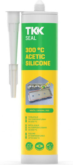TKK 300°c Silicon Sigilant Roșu 300ml 1buc