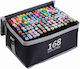Drawing Markers Double Tip Set 168 Colors