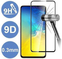 Vollflächig gehärtetes Glas Schwarz (Huawei Y5 2019) Vollflächig gehärtetes Glas Schwarz (Huawei Y5 2019)