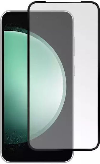 Nuon Full Glue Full Face Tempered Glass Μαύρο (Galaxy S23 FE)
