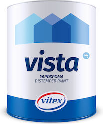 Vitex Vista Πλαστικό Υδρόχρωμα για Εσωτερική Χρήση 9lt