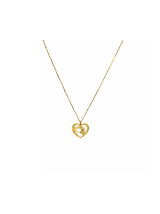 Necklace with design Heart